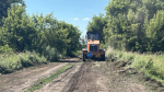 Работы по благоустройству в Омском районе идут полным ходом