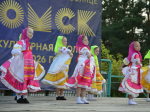 В Советском парке отметили приближающийся праздник.