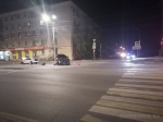 В центре Омска вдребезги разбились две легковушки на проспекте Маркса