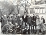 Ретросубботники в Омске. Субботник Омского драматического театра, 1974 г. Фото: Музей театрального искусства, goskatalog.ru