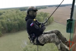 В Омском ОМОН Росгвардии состоялись сборы специалистов-высотников