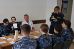 В ОБ-11 с молодыми сотрудниками проведен тренинг командообразования
